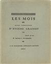 GRASSET, EUGÈNE. Les Mois: Douze Compositions gravees sur bois & imprimees en chromotypographie.